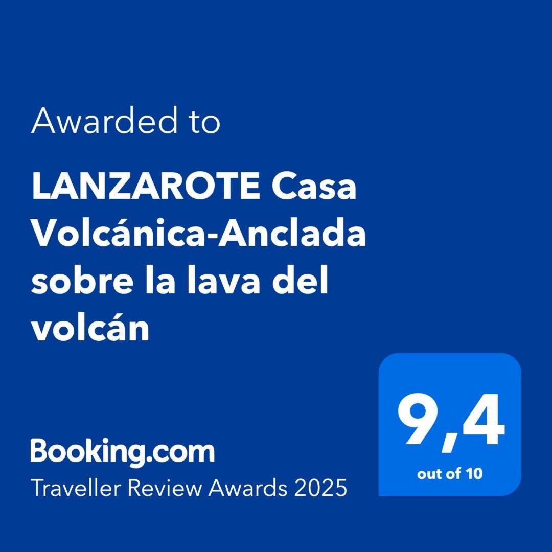 Lanzarote Casa Volcanica-Anclada Sobre La Lava Del Volcan Montana Blanca Eksteriør billede